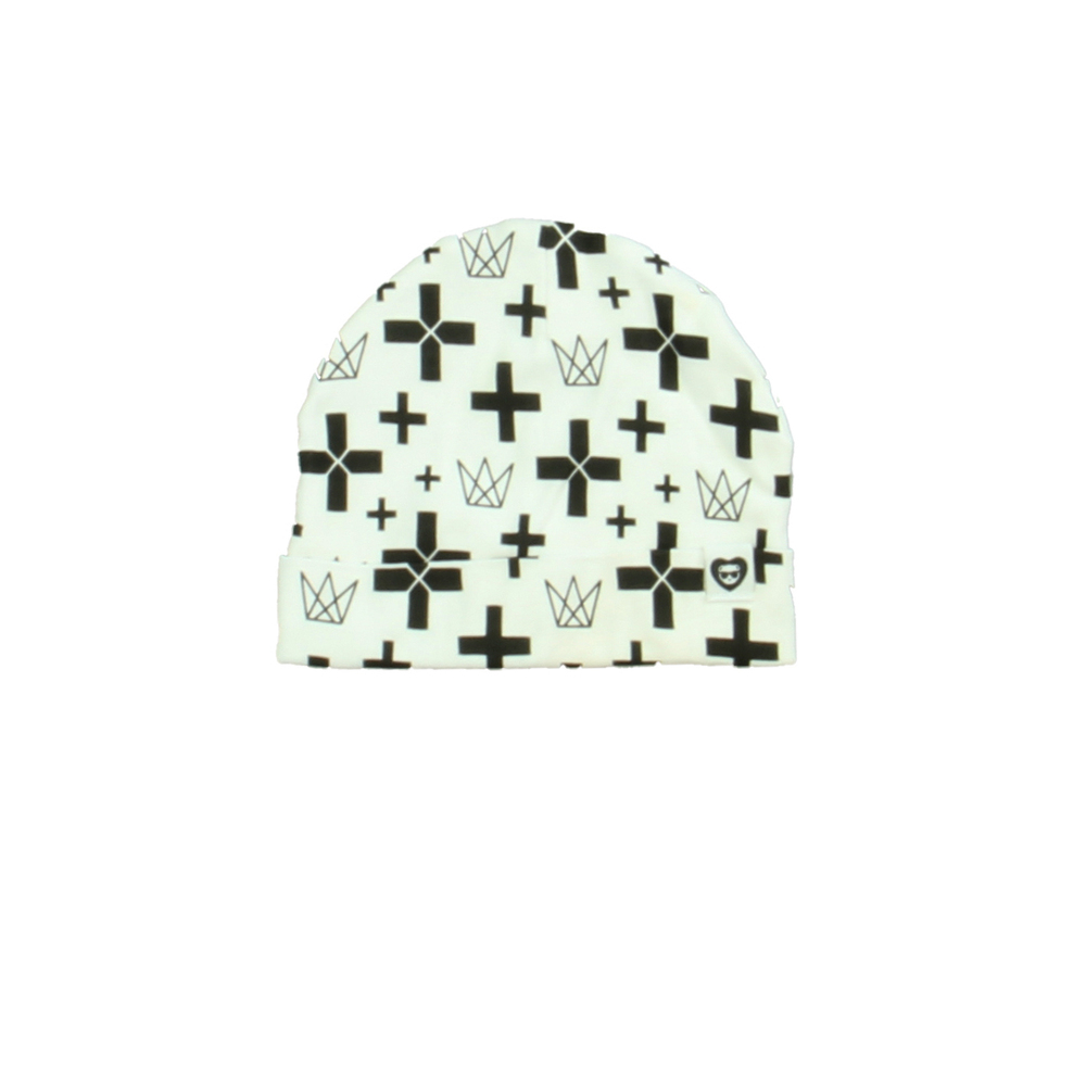 Unknown Brand Boys White | Black Hat size: 0-12 Months